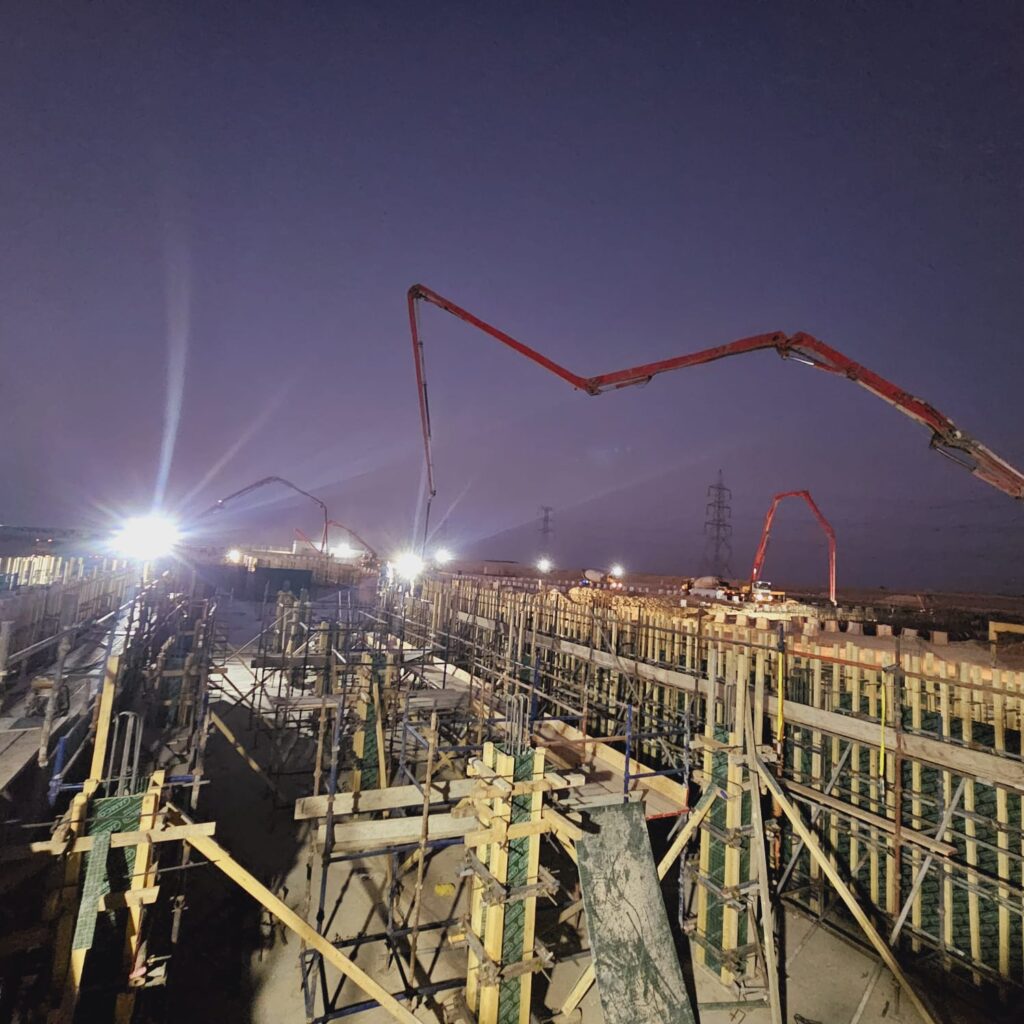 Construction of substation 132/33KV at Al Hariq area Saudi Arabia (Trading and Development Partnership)
